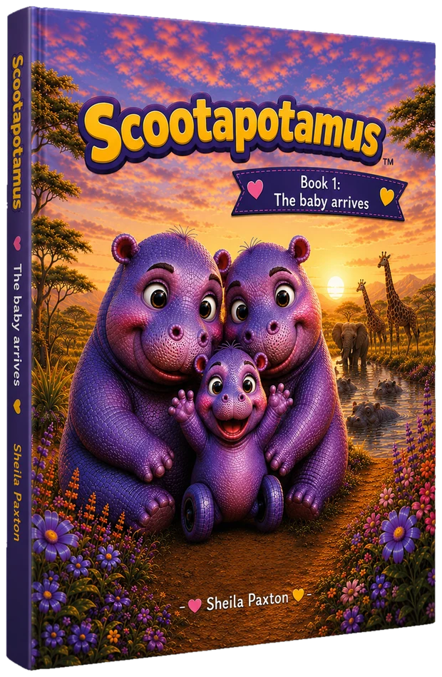 Scootapotamus Book 1: The Baby Arrives